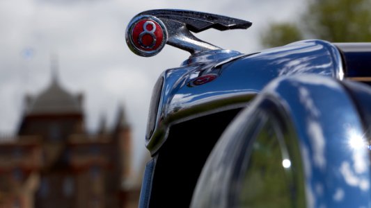 Morris Eight series 1 at Thirlestane Castle
