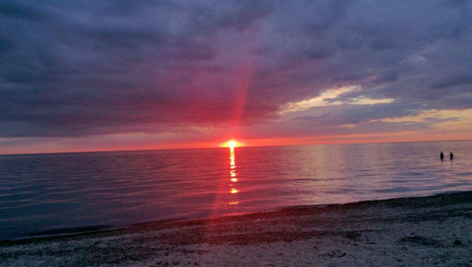 Sunset at Angola, NY