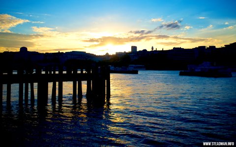 London Sunset photo