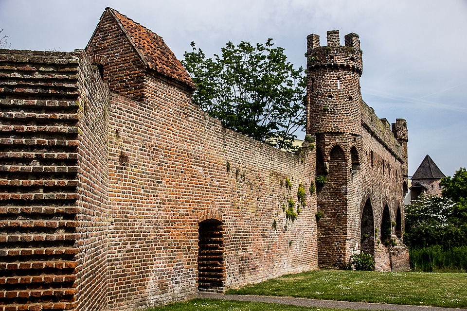 City wall zutphen netherlands