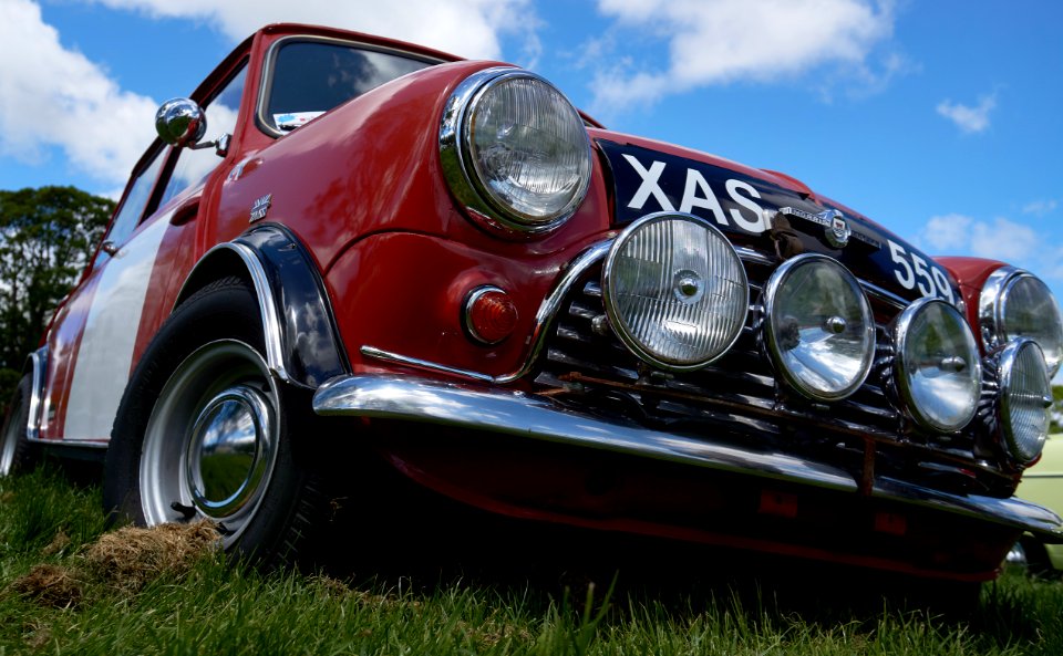 Morris Mini Minor rally