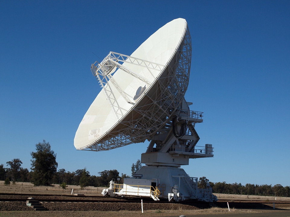 Astronomy satellite dish