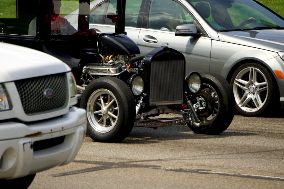 Model T sedan hotrod; Ford Ranger, Mercedes C class