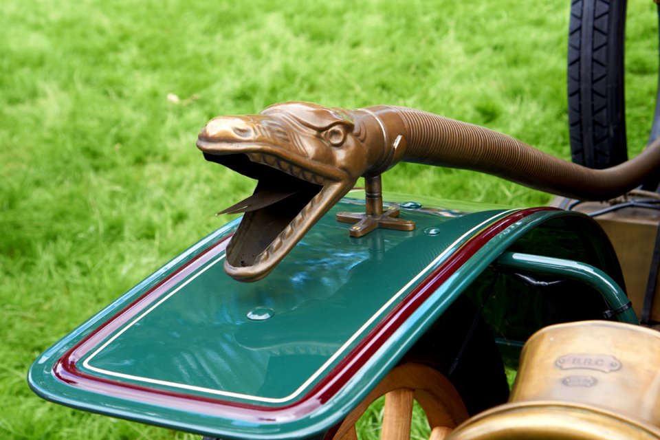 1911 Napier Landaulet, snake claxon