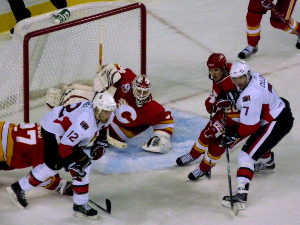 Calgary Flames Vs Ottowa Senators