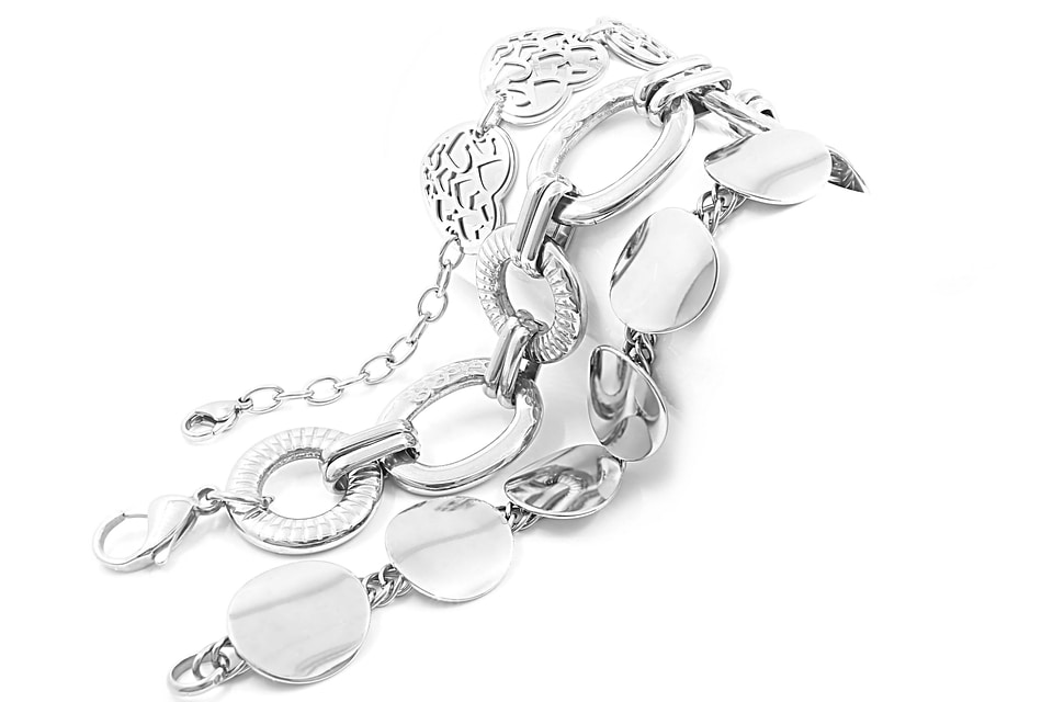 Bracelet steel gold