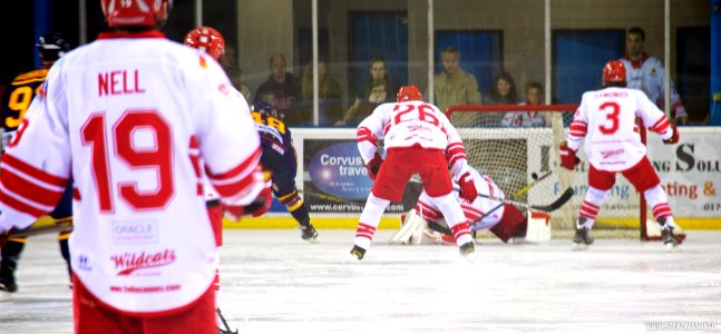 Ice Hockey - Guildford Flames At Swindon Wildcats