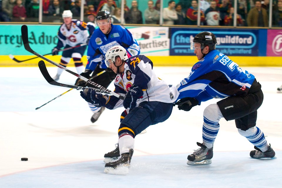 Guildford Flames Vs Sheffield Steeldogs