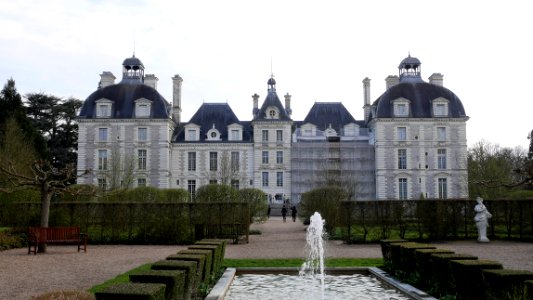 La façade nord du Château de Cheverny
