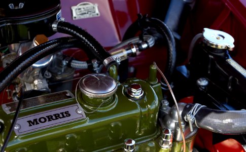 Morris Mini Minor engine bay
