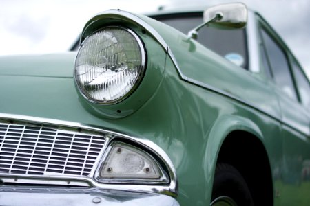 Ford Anglia 105e headlight