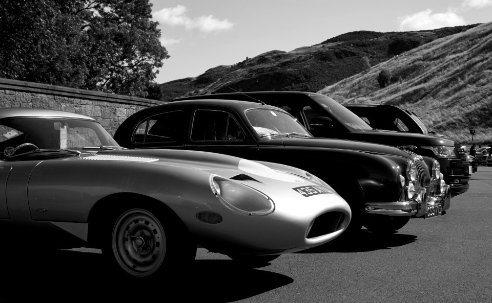 Jaguar E type lightweight, Jaguar Mk. II, 2015 Range Rover