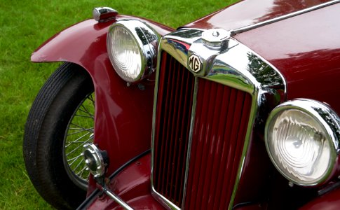 1948 MG TC, nose
