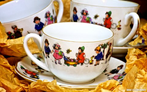 Old Teacups photo