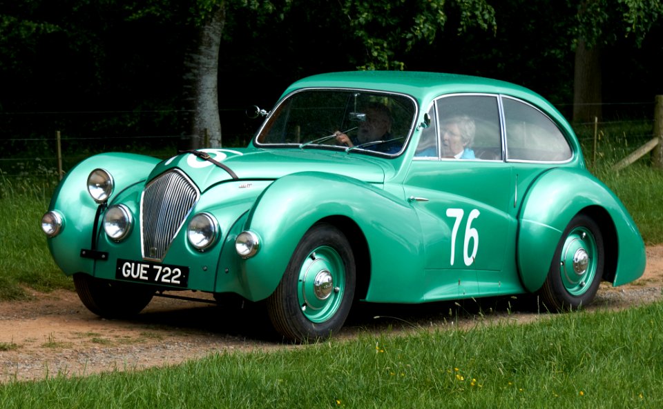 1949 Healey Elliott, front 3/4