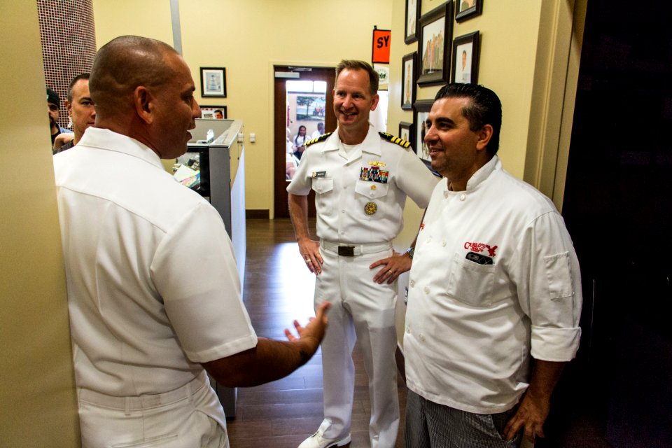 Cake Boss meets Fleet Week New York Sailors