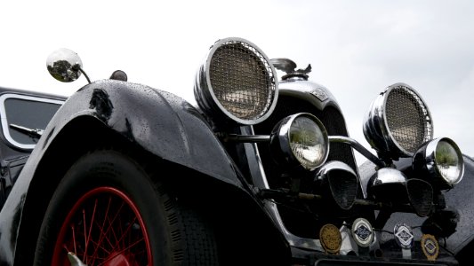 1935 Riley 22T Kestrel, grille