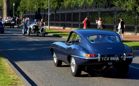 Jaguar E type Mk I, Rolls Royce Silver Ghost photo