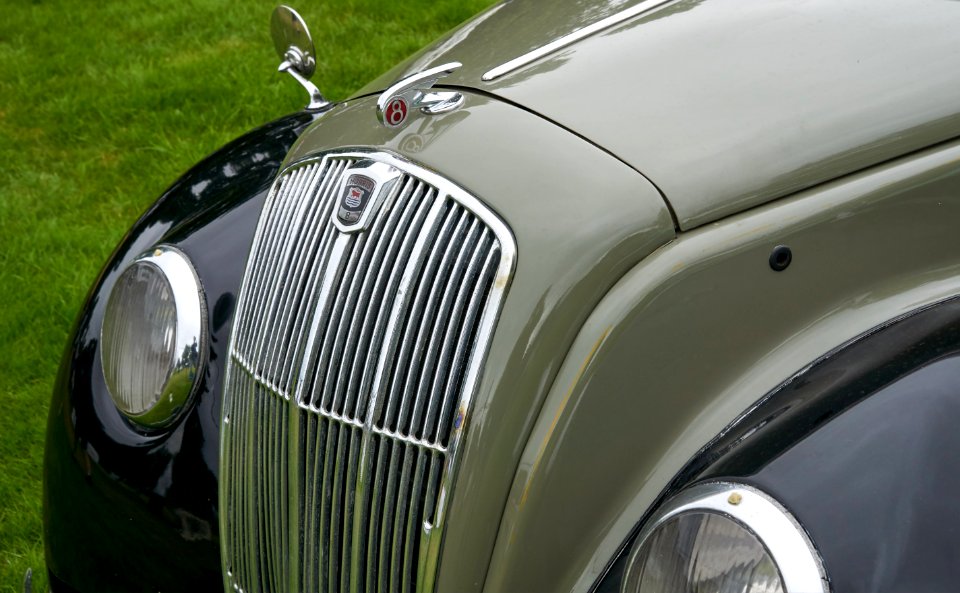 1948 Morris 8E four door, nose