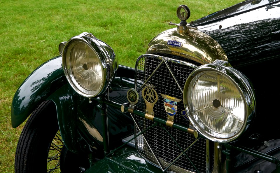1933 Lagonda 2 Litre Continental, nose
