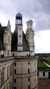 Détail de la toiture du Château de Chambord
