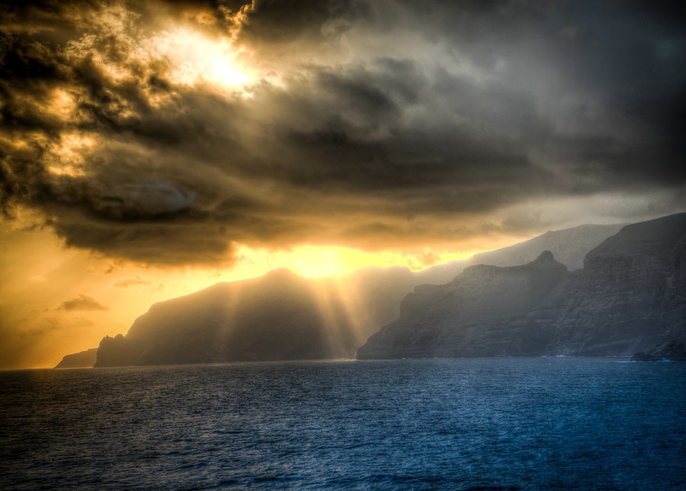 Holiday island ocean