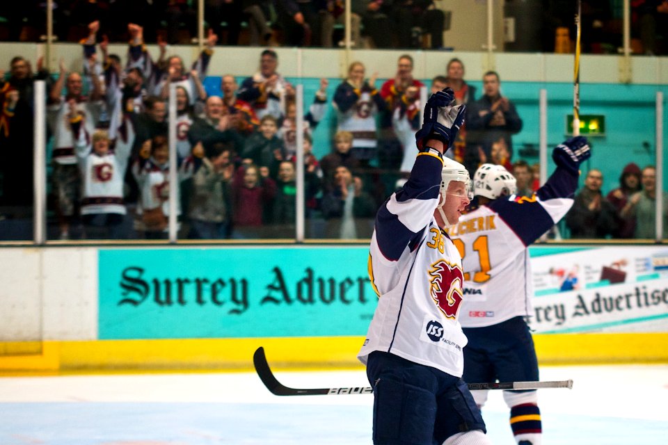 Guildford Flames Vs Sheffield Steeldogs