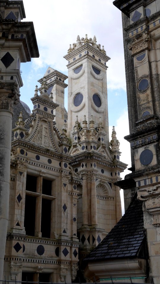 Les toits du Château de Chambord