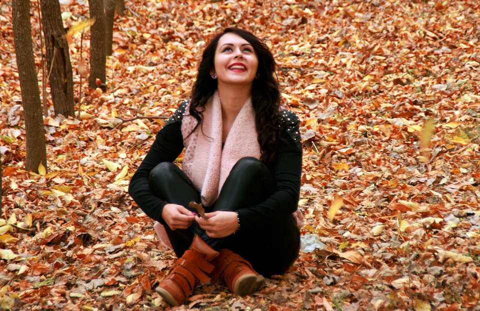 Leaves beauty happy