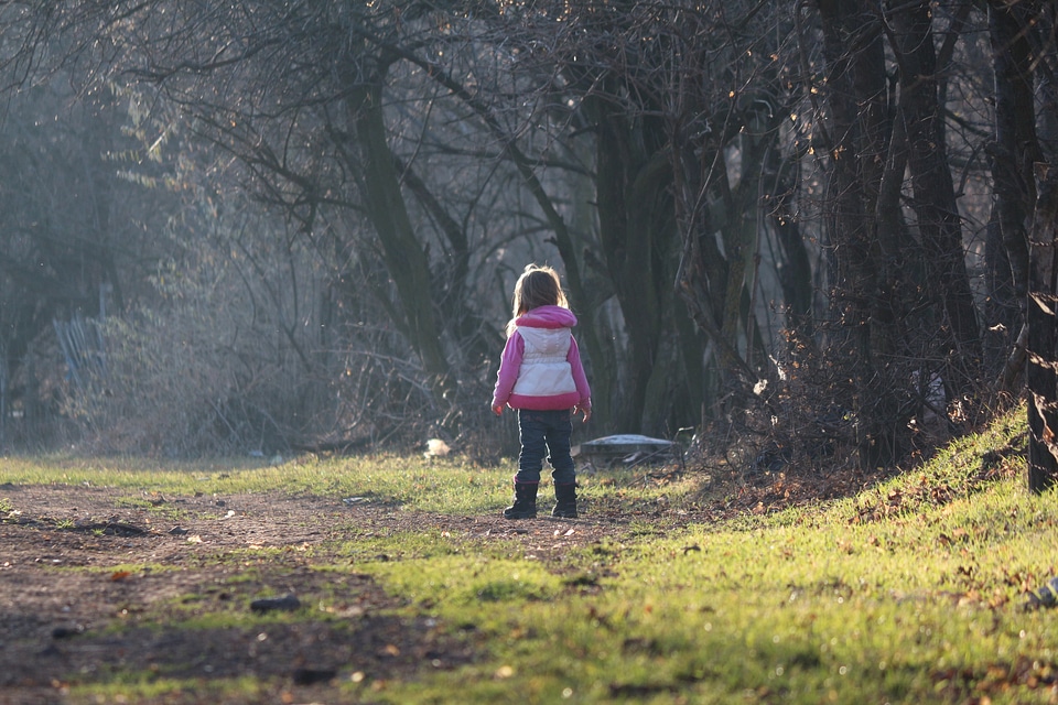 Girl nature childhood