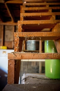 Hay staircase country