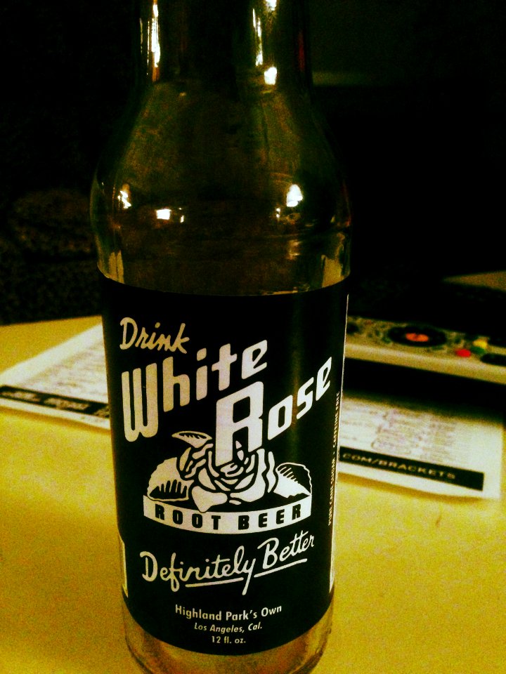 Enjoying the local brew