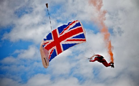 Farnborough Air Show - Red Devils