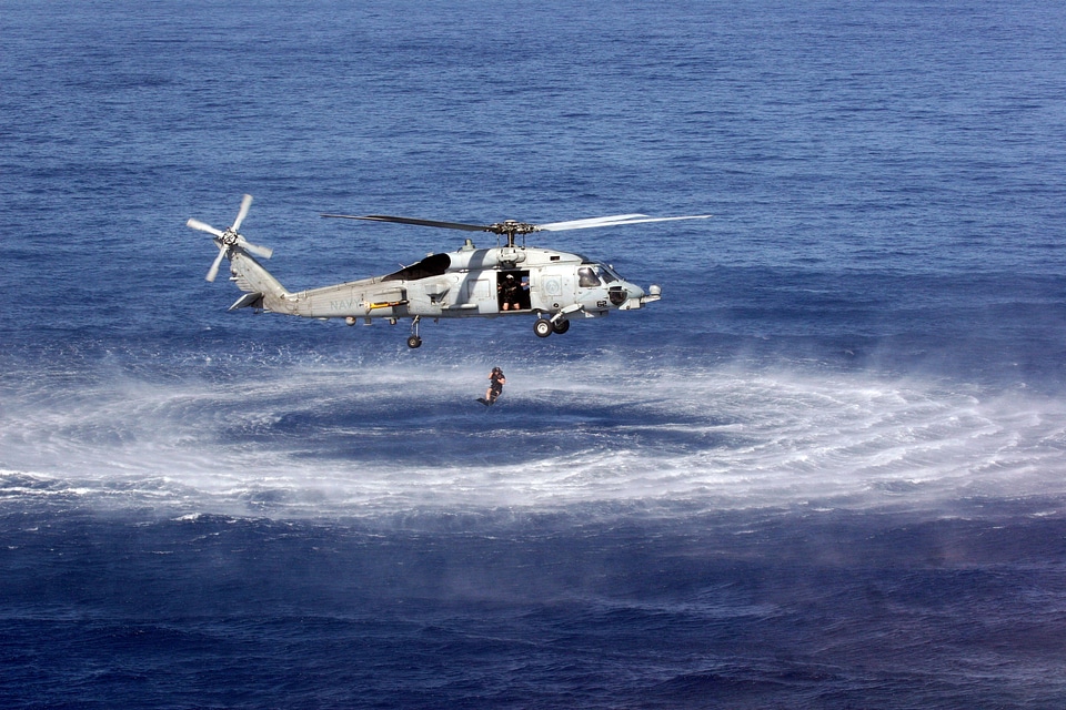 Military jump fall