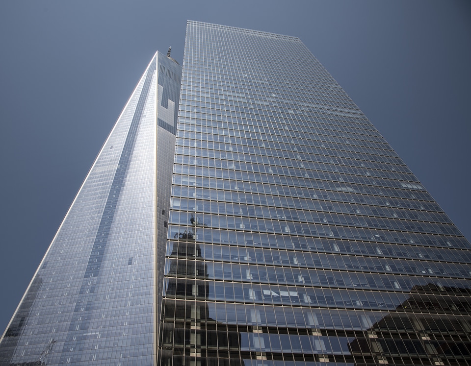 Glass sky architecture photo