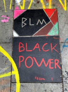 BLM Black Power photo