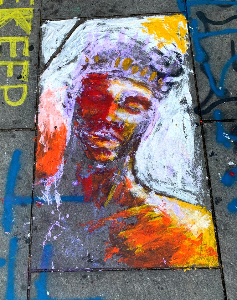 Art of a Black person