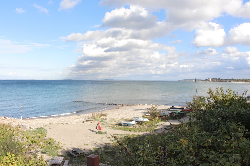 Landscape summer sea