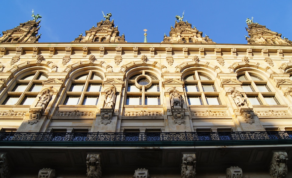 Architecture courtyard building