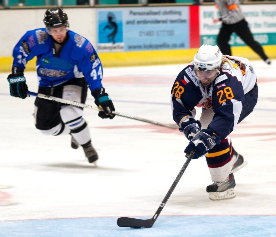 Guildford Flames Vs Sheffield Steeldogs