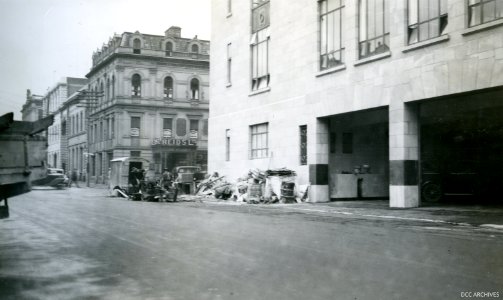 Bond and Liverpool Streets 1937 photo