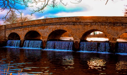 Like a bridge over troubled water.