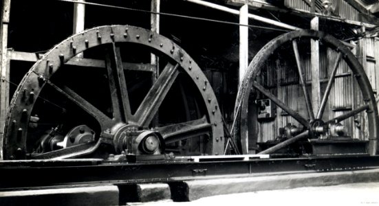 Roslyn Cable Car Power House Wheel