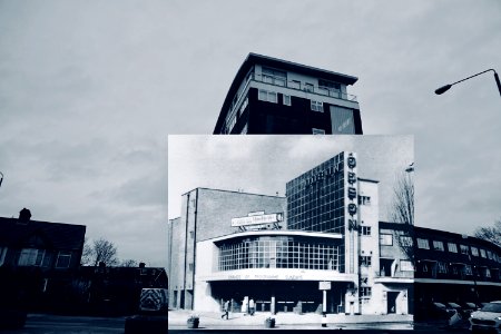 The Odeon Cinema Elmers End. They demolished the cinema but the parade of shops built with it still remains.