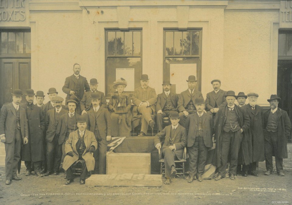 Opening of Green Island Post Office 1911