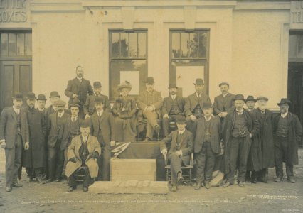 Opening of Green Island Post Office 1911 photo