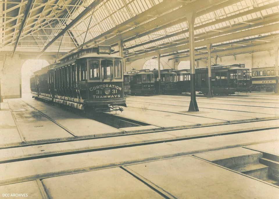 Interior of Car Shed
