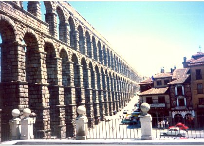 Aqueduct in Segovia photo