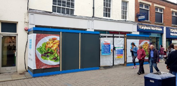 Former New Look Store Week Street Maidstone to become a New CO - OP Store. photo