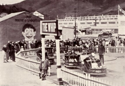 New Zealand & South Seas Exhibition - Amusement Park, The Whip ride, 1925-6 photo